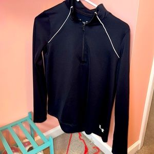 Black Under Armor Half Zip